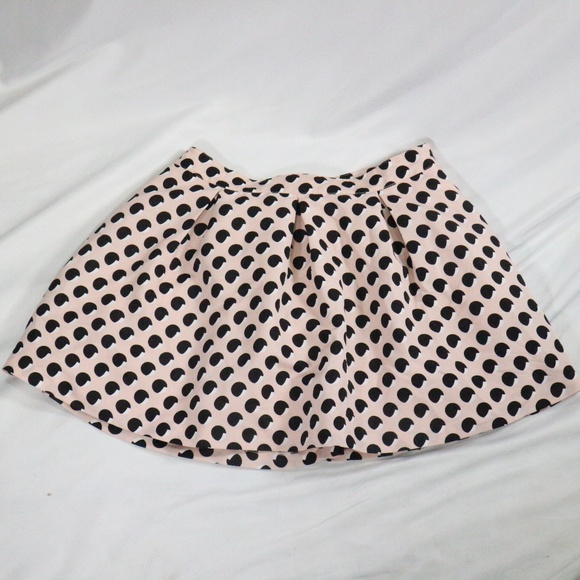 FOREVER 21 Pale Pink Pleated A-Line Mini Skirt Waist 30 inches - Picture 2 of 8